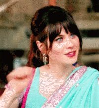 New Girl Zooey Deschanel GIF