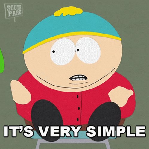 Its Very Simple Eric Cartman GIF