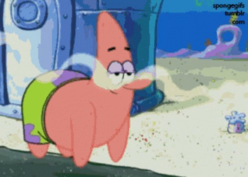 Patrick Smell GIF