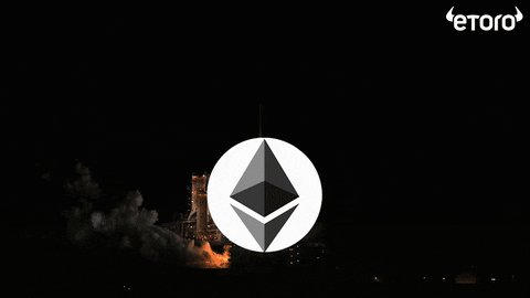 To The Moon Crypto GIF by e...