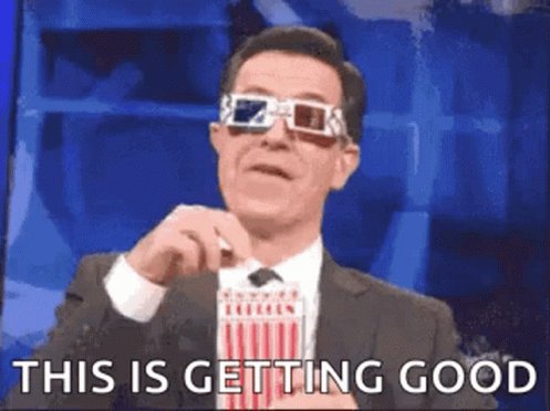 Stephen Colbert Popcorn GIF