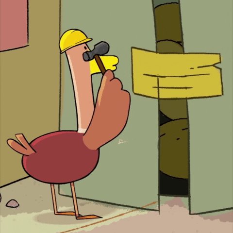 hammer knock GIF by Cartoon Hangover