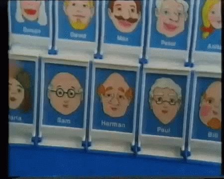 Guess Who Board Game GIF