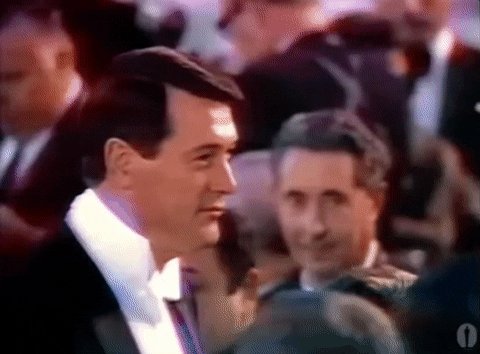 Rock Hudson Oscars GIF by T...