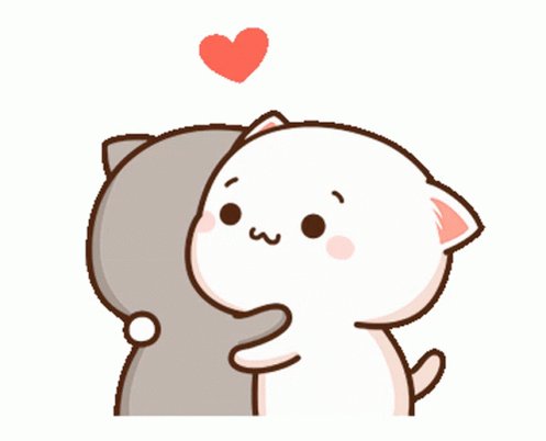 Mochi Peachcat Hug GIF