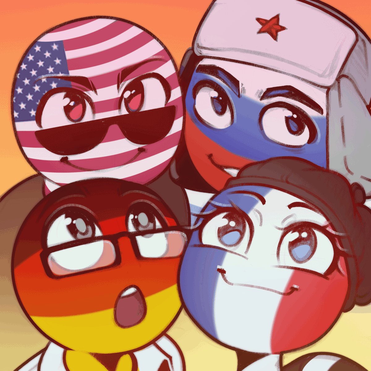 Countryhumans Russia GIF - Countryhumans Russia