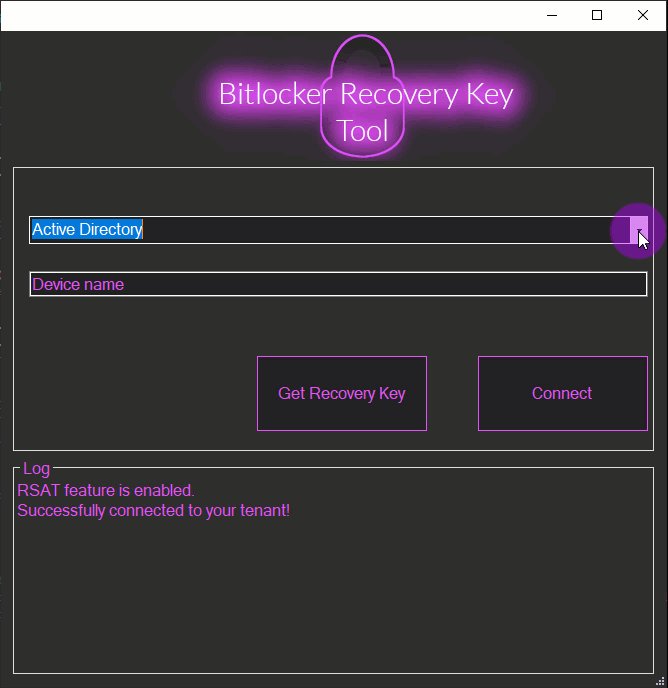 Nicklas Ahlberg {MVP} on Twitter " First look 'Bitlocker Recovery Key