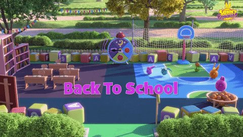 Back To School Lol GIF by Sunny Bunnies