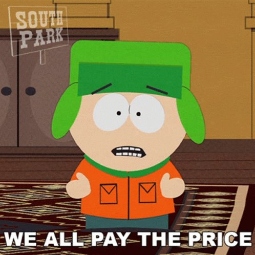 We All Pay The Price Kyle Broflovski GIF