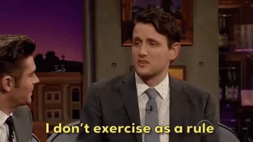 No Exercise Dont Exercise GIF