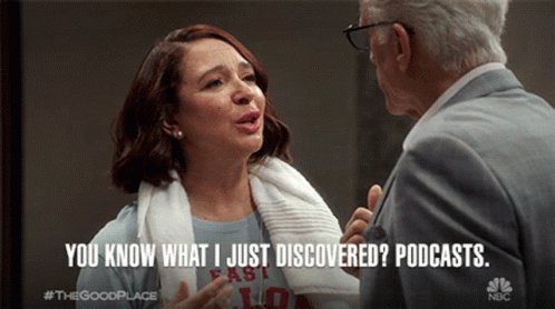You Know What I Just Discovered Podcasts Maya Rudolph GIF