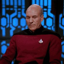 Facepalm Picard GIF