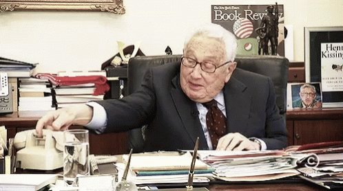 Henry Kissinger GIF
