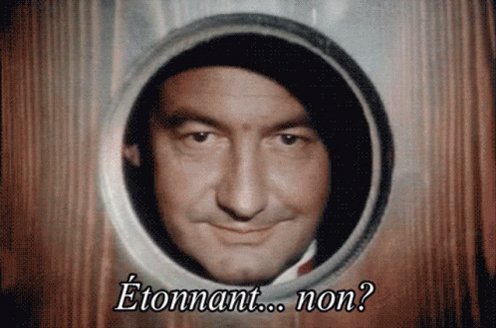 Etonnant Non Desproges GIF