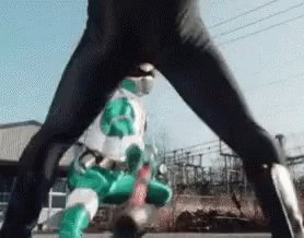 Ouch Power Ranger GIF