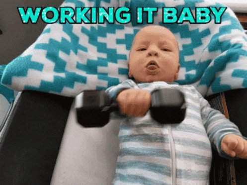 Baby Barbells GIF