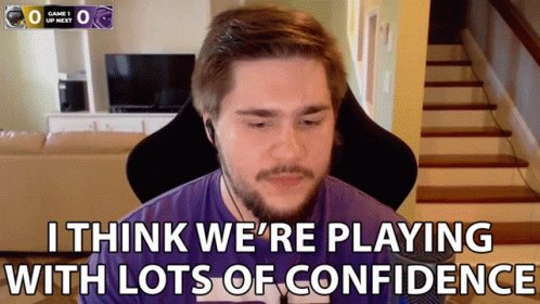 I Think Were Playing With Lots Of Confidence Michael Heiss G