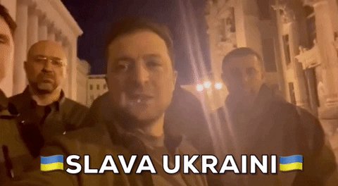 Ukraine Zelensky GIF by GIP...