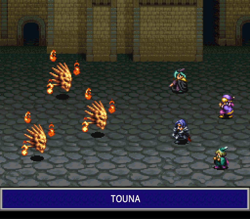 FantasyAnime on Twitter "A standard lightning spell in Treasure of the Rudras (SNES) 🌩️ https