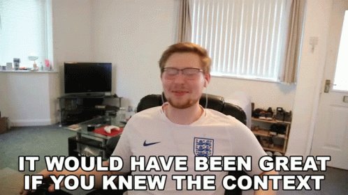 It Would Have Great If You Knew The Context Ollie Dixon GIF