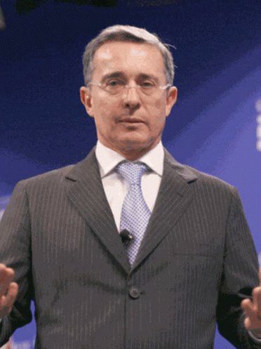álvaro Uribe Colombia GIF