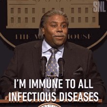 Im Immune To All Infectious Diseases Kenan Thompson GIF