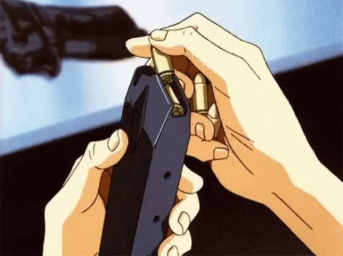 Bullets Anime GIF
