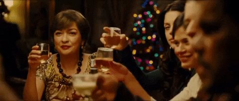 nothing like the holidays cheers GIF
