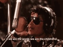 Michael Jackson We Are The World GIF