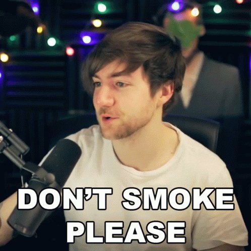 Dont Smoke Please Robert Geraldino GIF