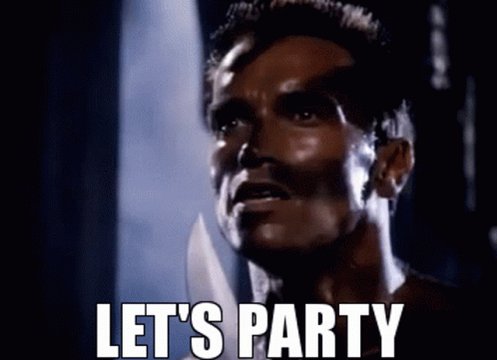 Lets Party Arnold Schwarzen...