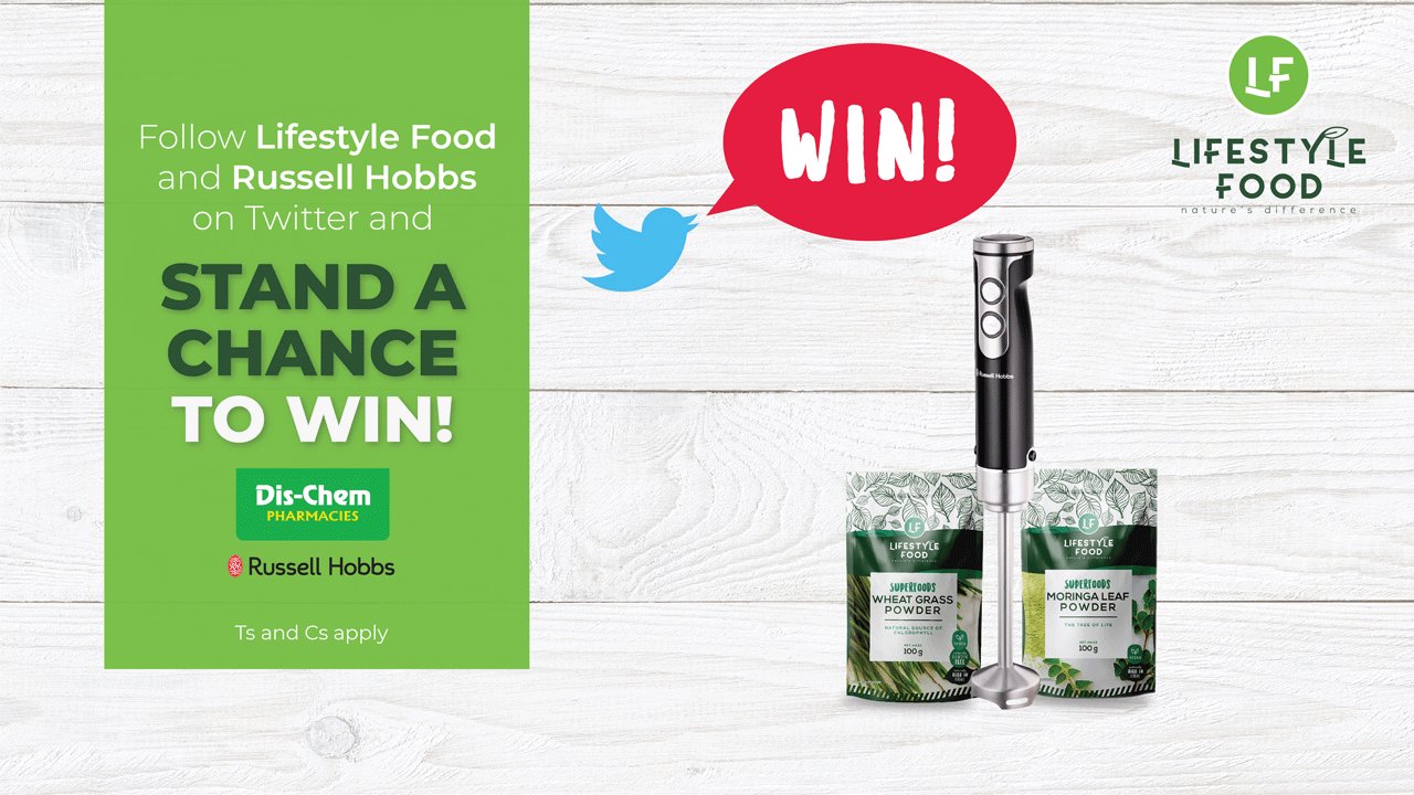 DisChem on Twitter "Stand a chance to win a Superfood Smoothie hamper containing a Russell