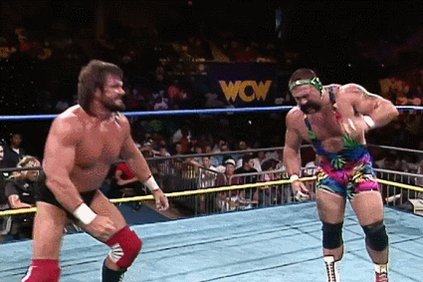 Happy 62nd birthday to Rick Steiner!

Not only did he hit hard, he sold great too 
