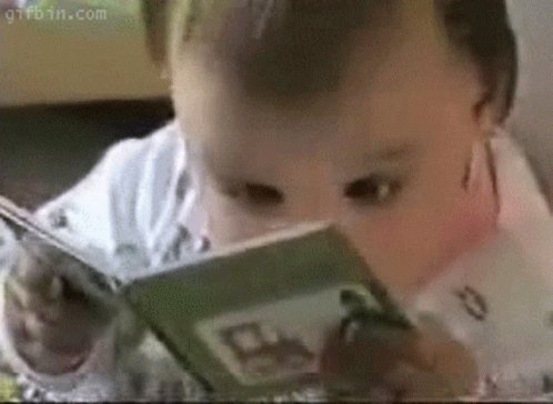 Excited Read GIF