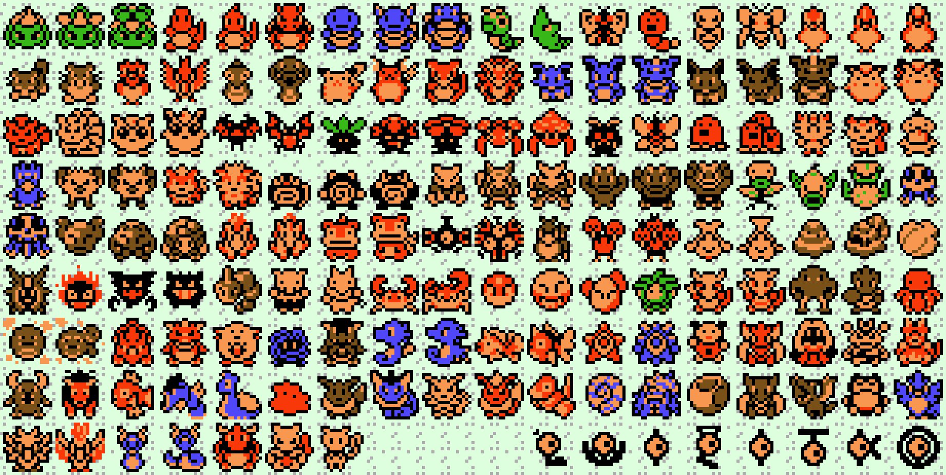 Покемон генератионс. Ген GBA. Pokemon gen2 Sprites. Pokemon gen2 Sprites Resolution.