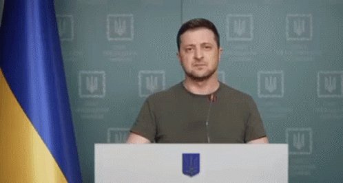 Zelenskyy Mic GIF