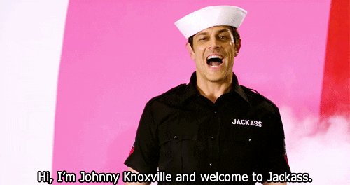 Happy birthday johnny knoxville thank your for service  