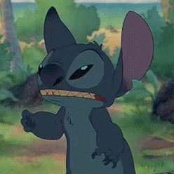 Stitch Is Super Frustrated - Lilo & Stitch GIF