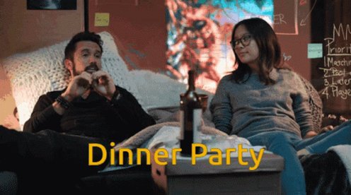 Dinner Party Mythic Quest GIF