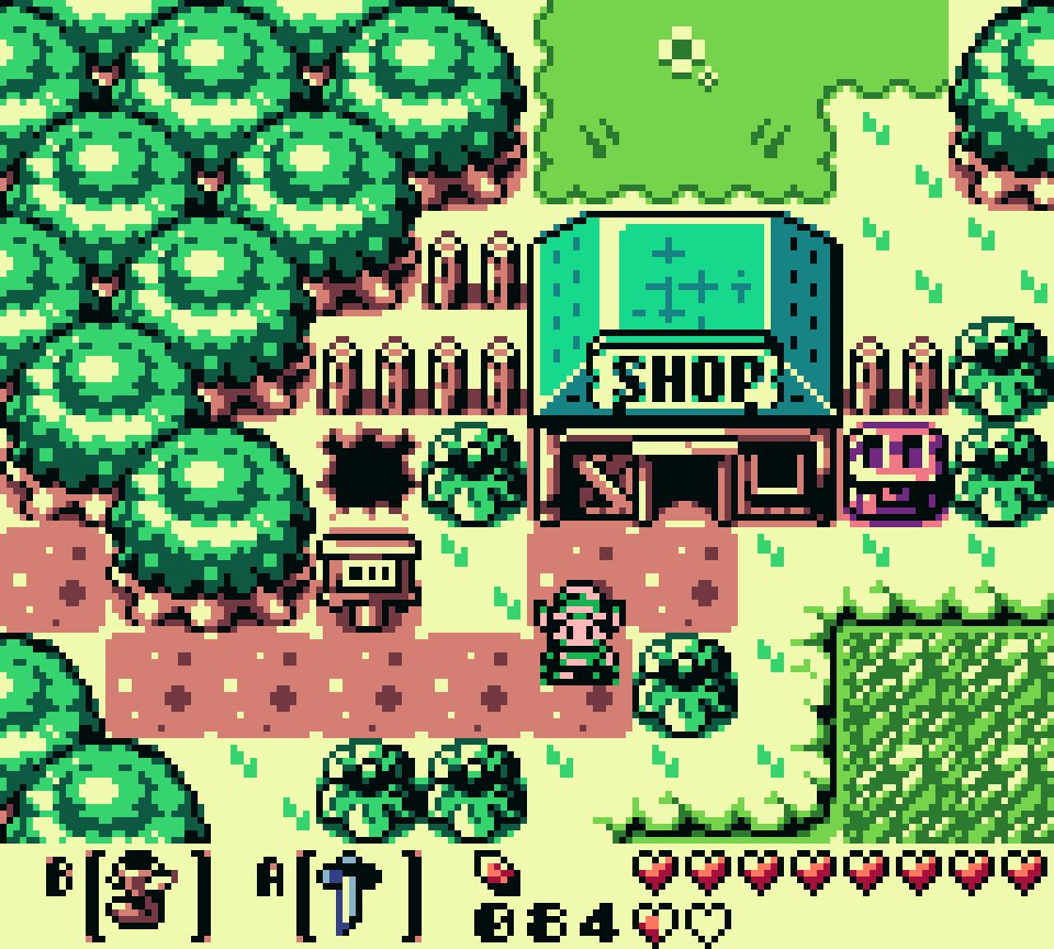 LTTP: The Legend of Zelda- Link's Awakening DX (Large images