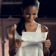 Reading A Love Letter Fabolous GIF