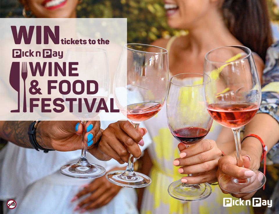 Pick n Pay on Twitter "Want to win 2 tickets to the PnP Wine and Food
