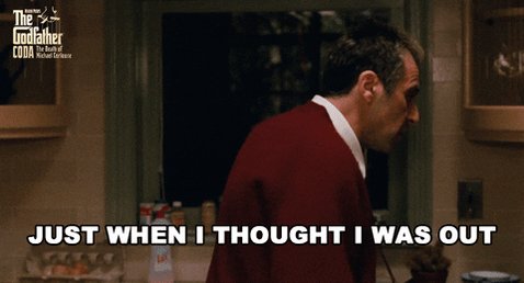 They Pull Me Back In Al Pacino GIF by The Godfather
