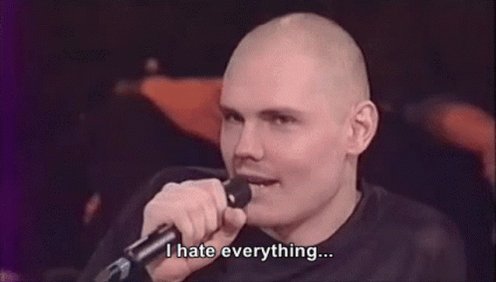 Happy Birthday to my boy, Billy .  Billy Corgan, he has a message for you: 