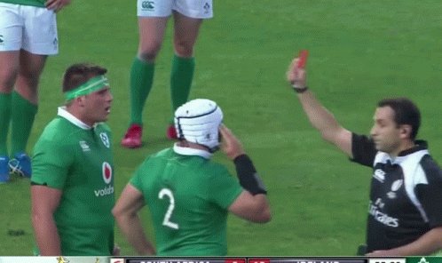 Cj Stander Red Card GIF