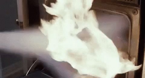 Oh Shit Burnt GIF