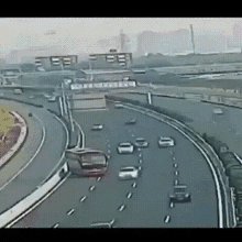 Bus Traffic Jam Wrong Way GIF