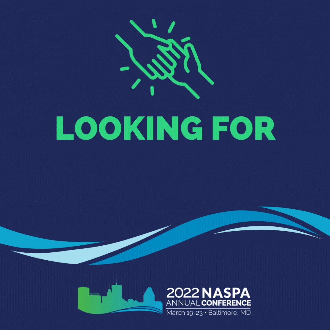 NASPA on Twitter "Volunteers are a critical part of the NASPA22