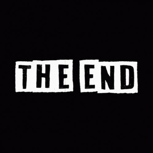 The End Fin GIF