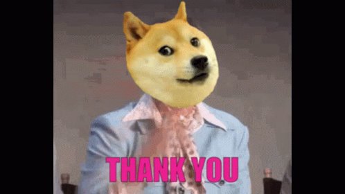 Doge Thank You GIF